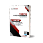 IGNOU FEG-02 Solved Assignment 2025–26 PDF (Foundation Course in English-2)